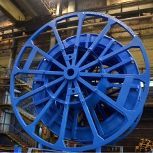 Production of cable reels