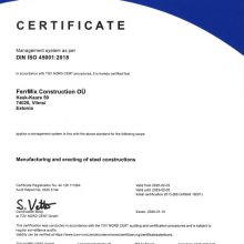 FERRMIX EN ISO 3834-2