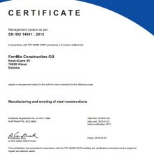 FERRMIX EN ISO 14001-2015